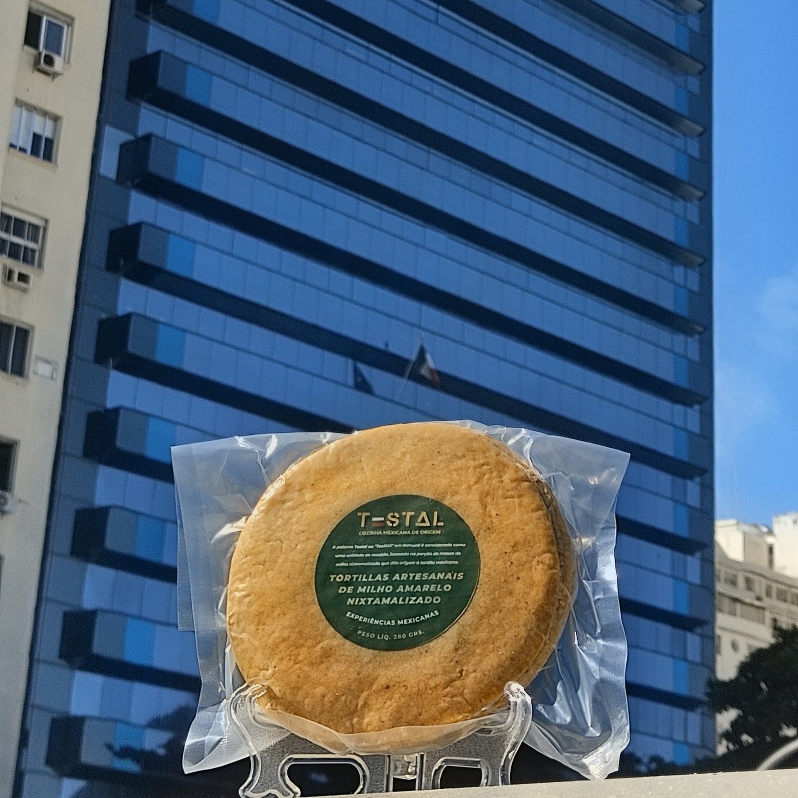 Pacote de tortilhas de milho artesanais Testal em Rio de Janeiro